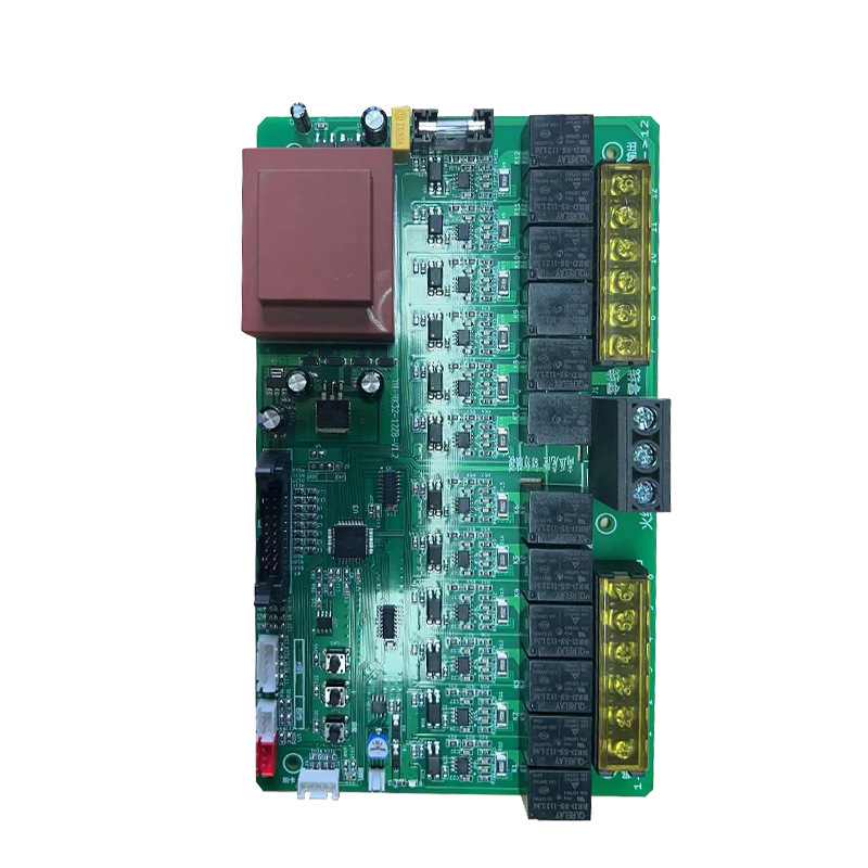 杜集电瓶车12路充电桩PCBA电路板方案开发刷卡扫码控制板带后台小程序